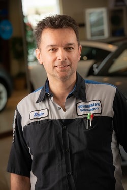 Staff member Zlatko Markovski from e7251391dbe6