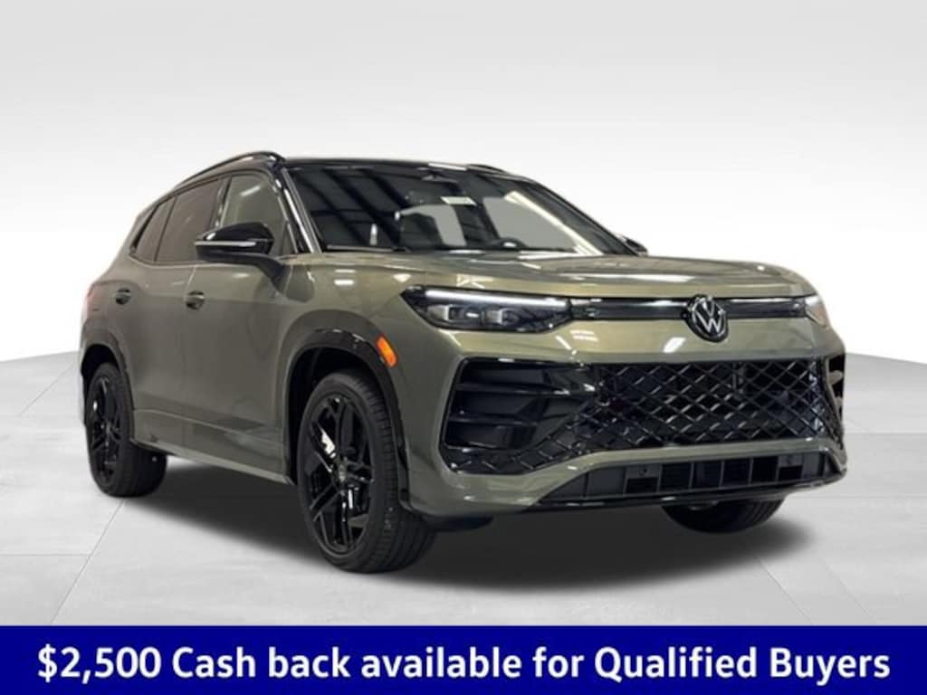 New 2026 Volkswagen Tiguan 2.0T SE R-Line Black SUV