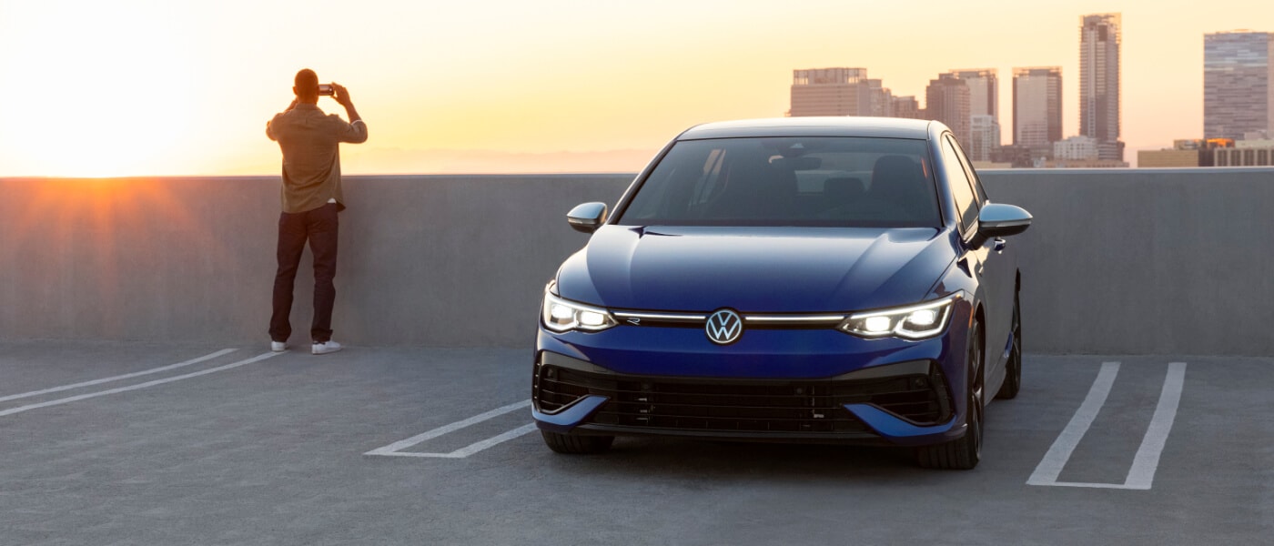 2024 Volkswagen Golf R exterior parking garage