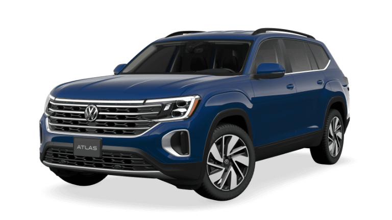 2026 Volkswagen Atlas SE With Technology Exterior - Mountain Lake Blue