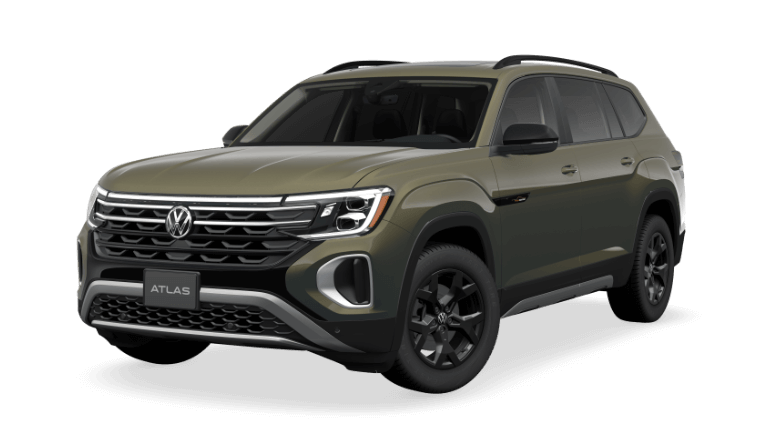 2026 Volkswagen Atlas Peak Edition Exterior - Avocado Green Metallic