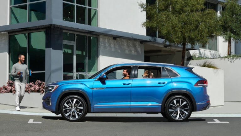 2026 Volkswagen Atlas Cross Sport Exterior On City Street