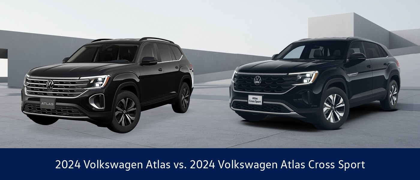 2024 Volkswagen Atlas vs. Atlas Cross Sport
