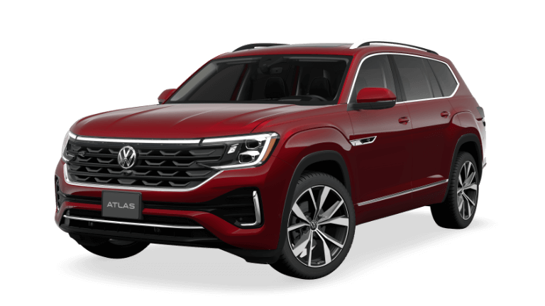 2026 Volkswagen Atlas SEL Premium R-Line Exterior - Aurora Red