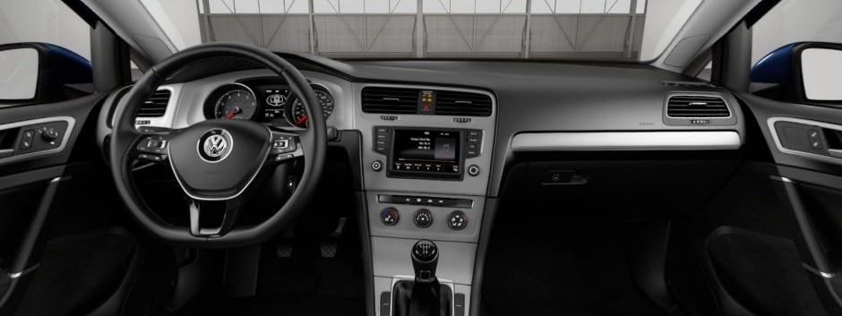 2017 VW Golf Interior Dashboard