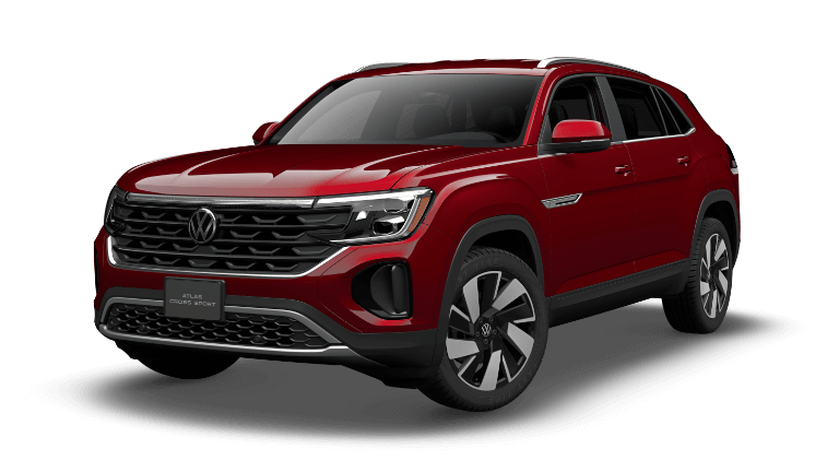 2024 Volkswagen Atlas Cross Sport SE with Technology - Aurora Red