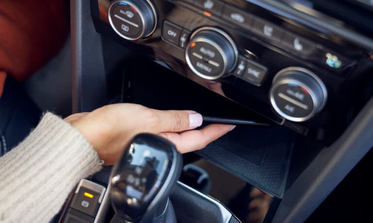 2024 Volkswagen Taos interior wireless charger