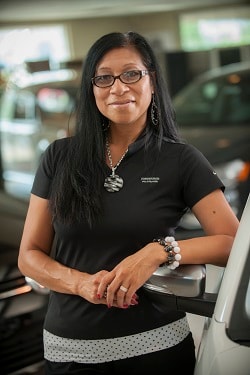 Staff member Caril Bernard from 9507bb7b492d