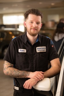 Staff member Justin Buchert from e7251391dbe6