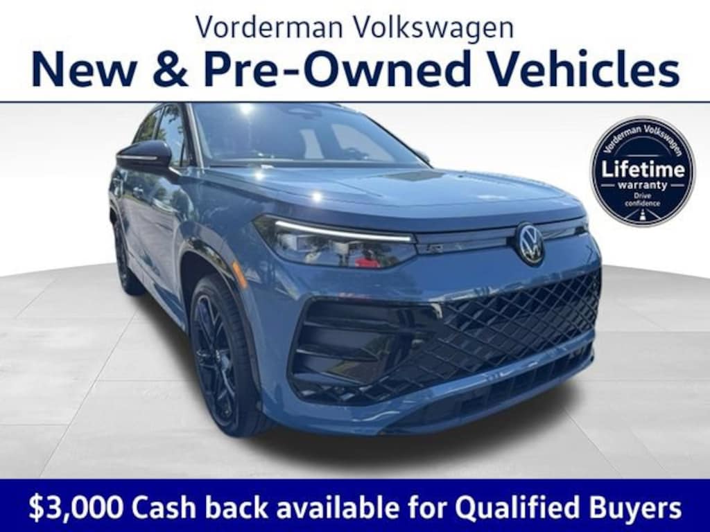 New 2026 Volkswagen Tiguan SE R-Line Black SUV