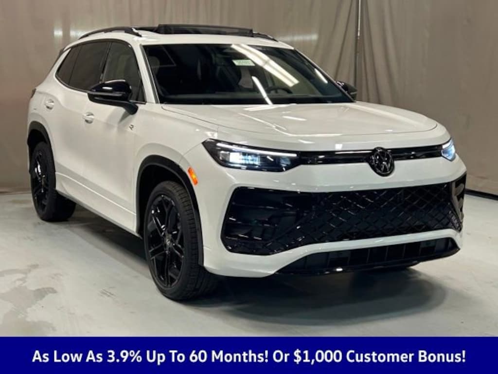 New 2026 Volkswagen Tiguan 2.0T SE R-Line Black SUV