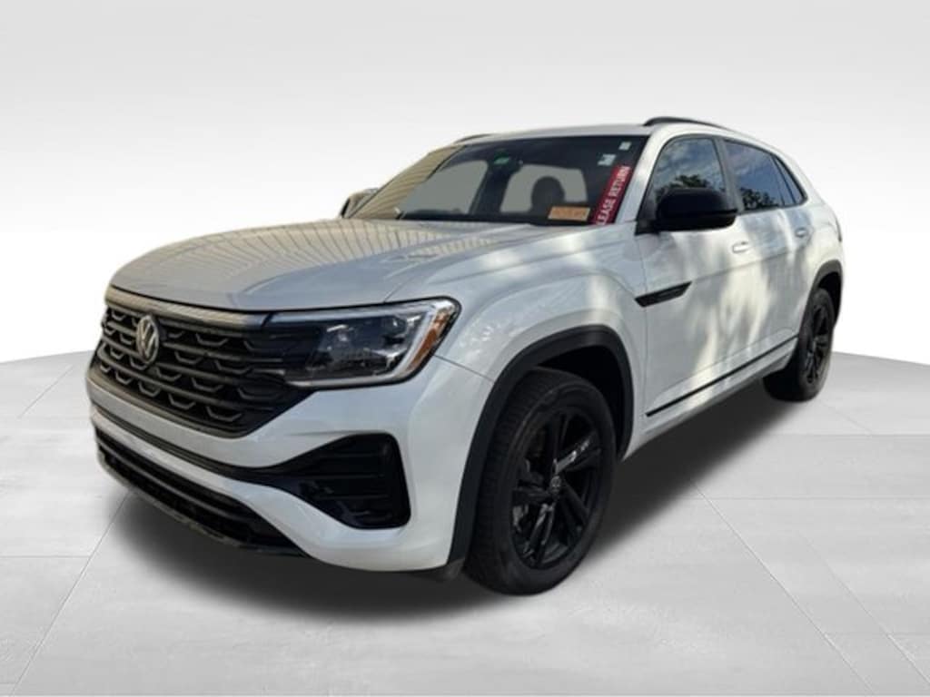 Certified 2025 Volkswagen Atlas Cross Sport 2.0T SEL R-Line Black SUV