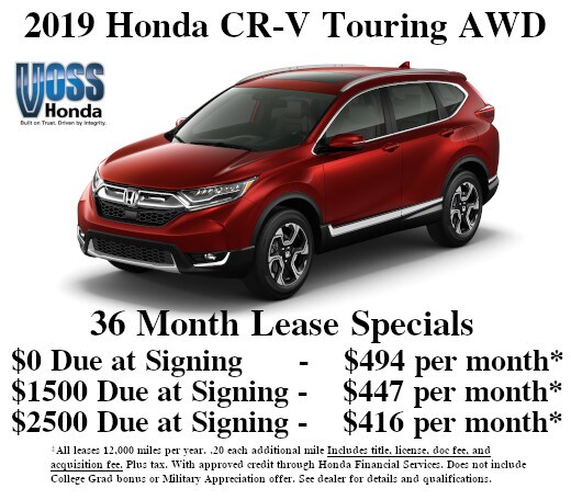 New Honda Lease Specials Deals In Tipp City Oh Near Dayton