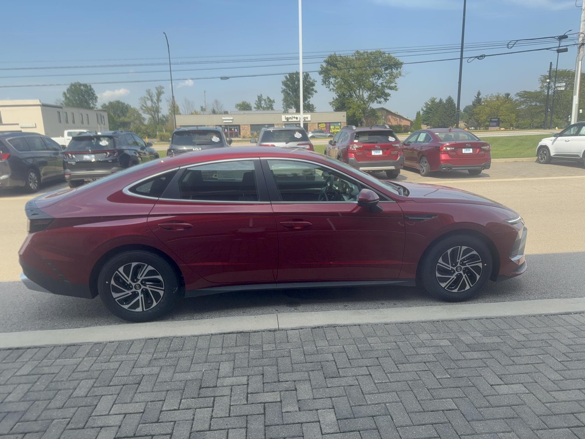 2026 Hyundai Sonata Hybrid Blue, photo 5 of 12