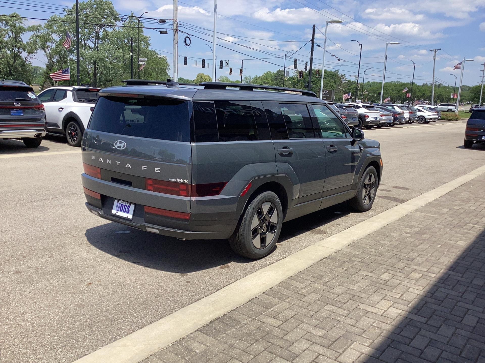 2026 Hyundai Santa Fe Hybrid SEL, photo 8 of 12