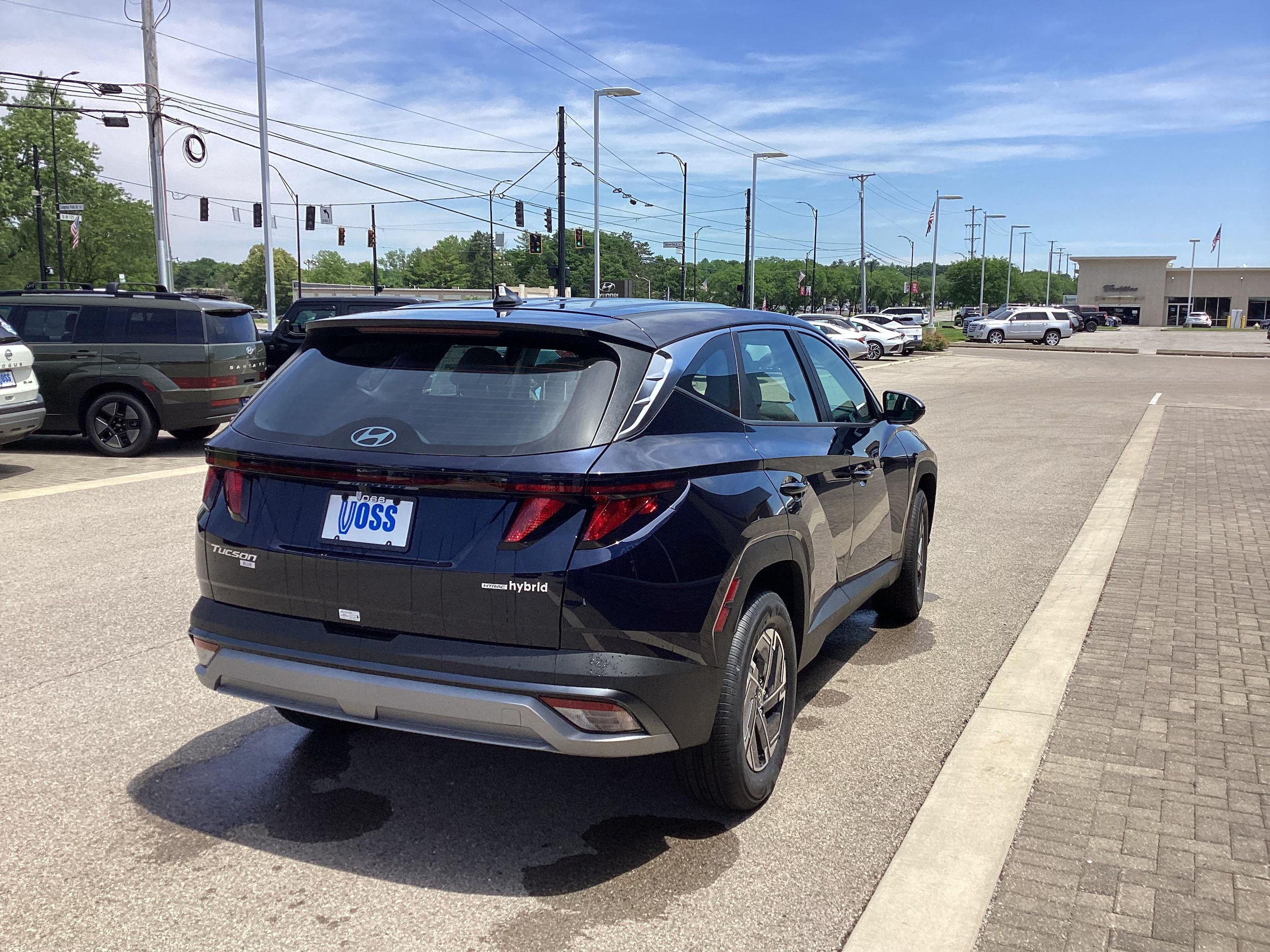 2026 Hyundai Tucson Hybrid Blue, photo 6 of 12