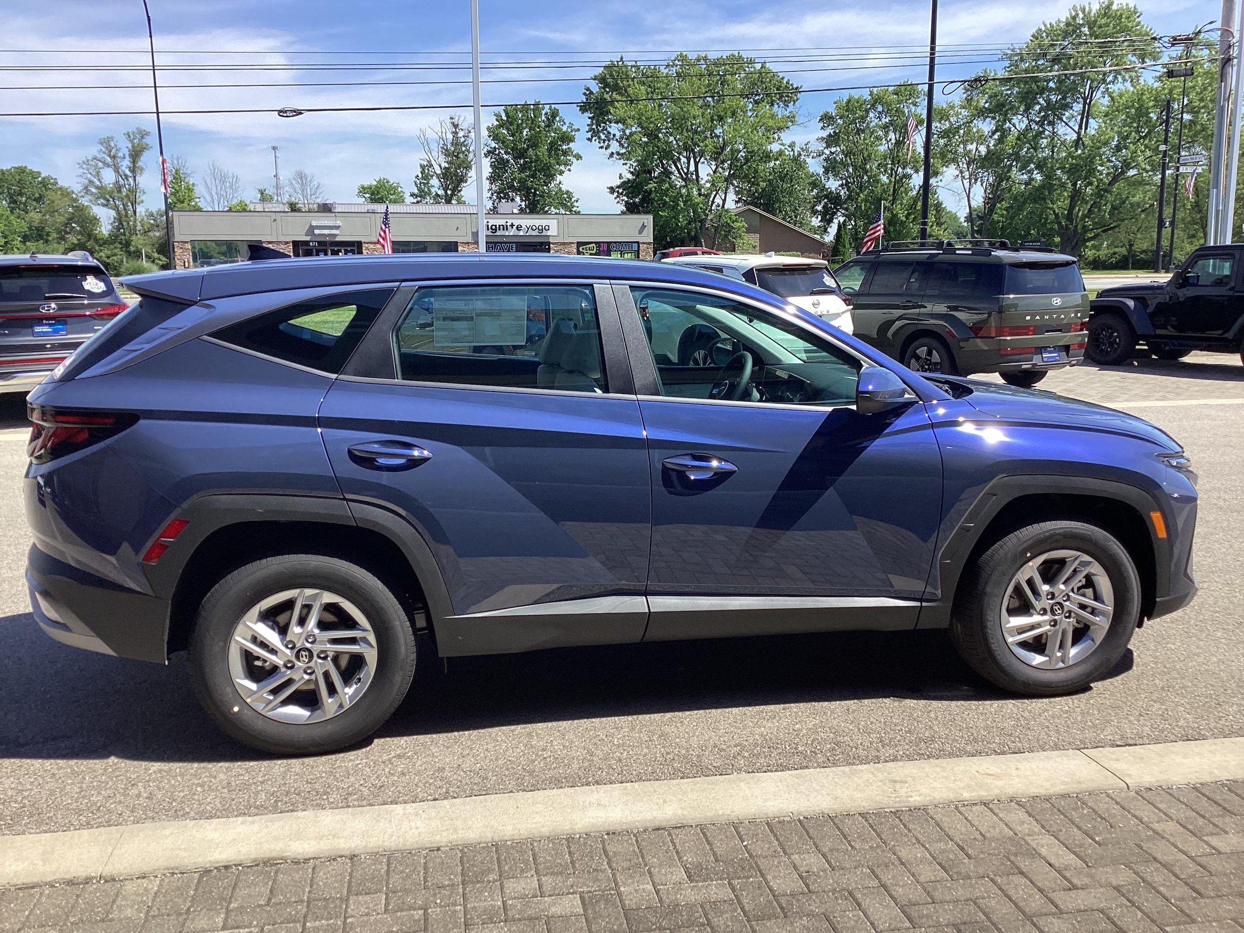 2026 Hyundai Tucson Hybrid Blue, photo 12 of 12