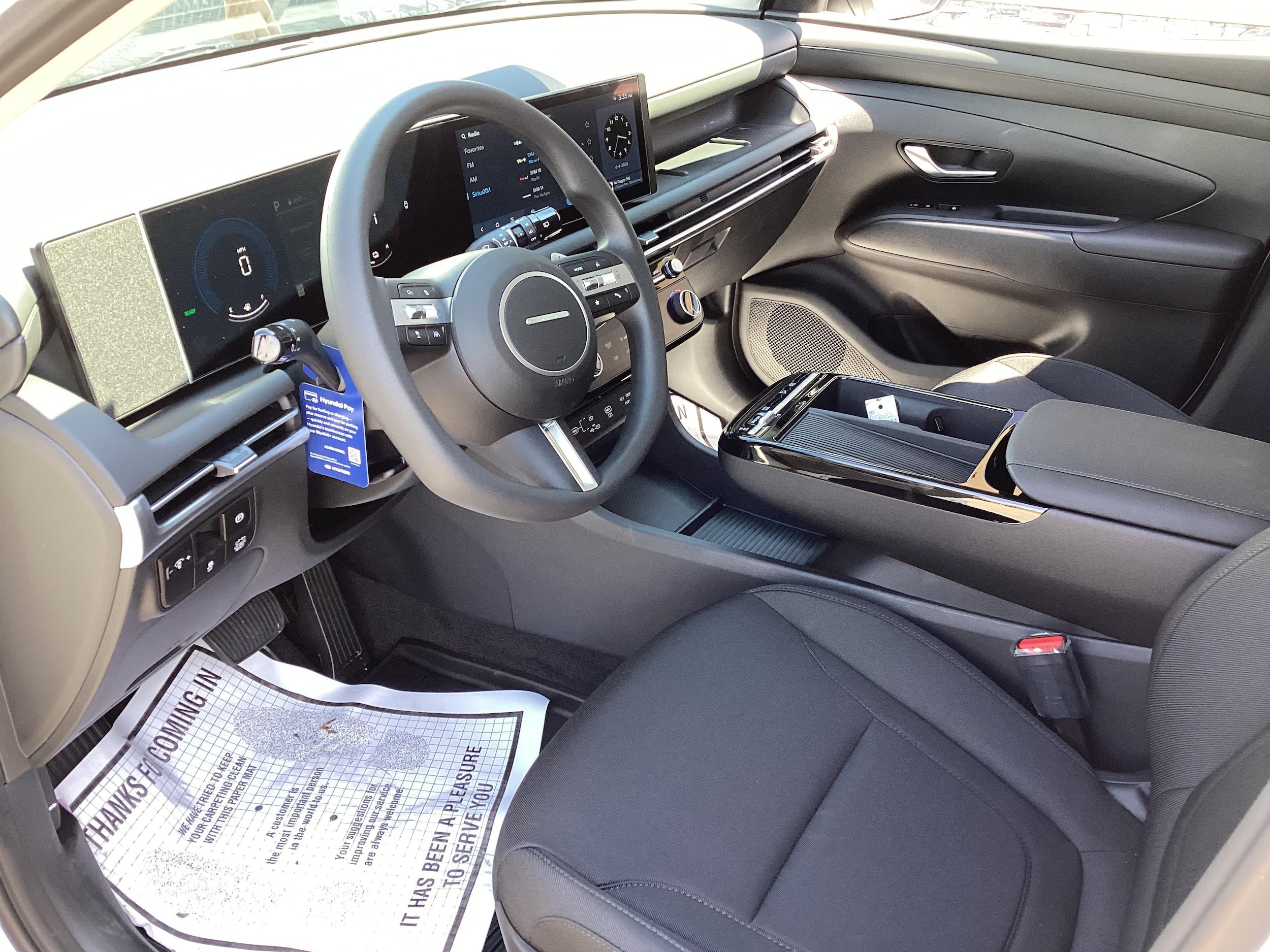 2026 Hyundai Tucson Hybrid Blue, photo 11 of 12