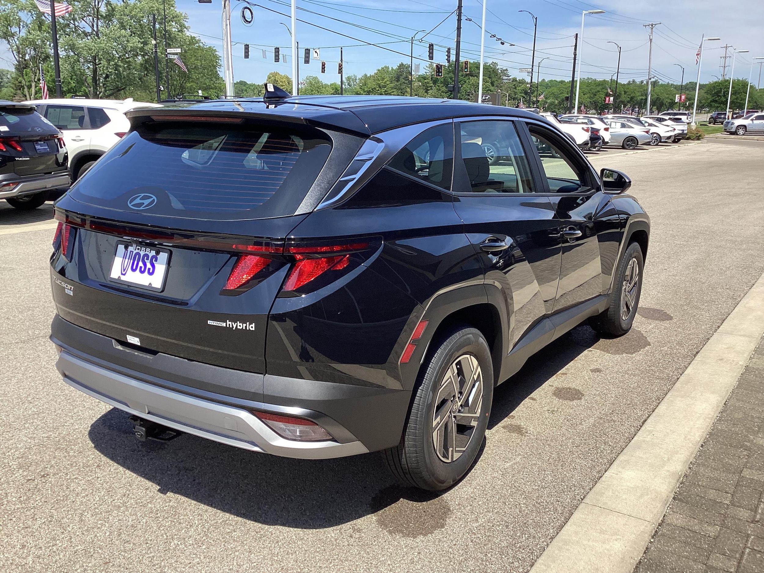 2026 Hyundai Tucson Hybrid Blue, photo 11 of 12
