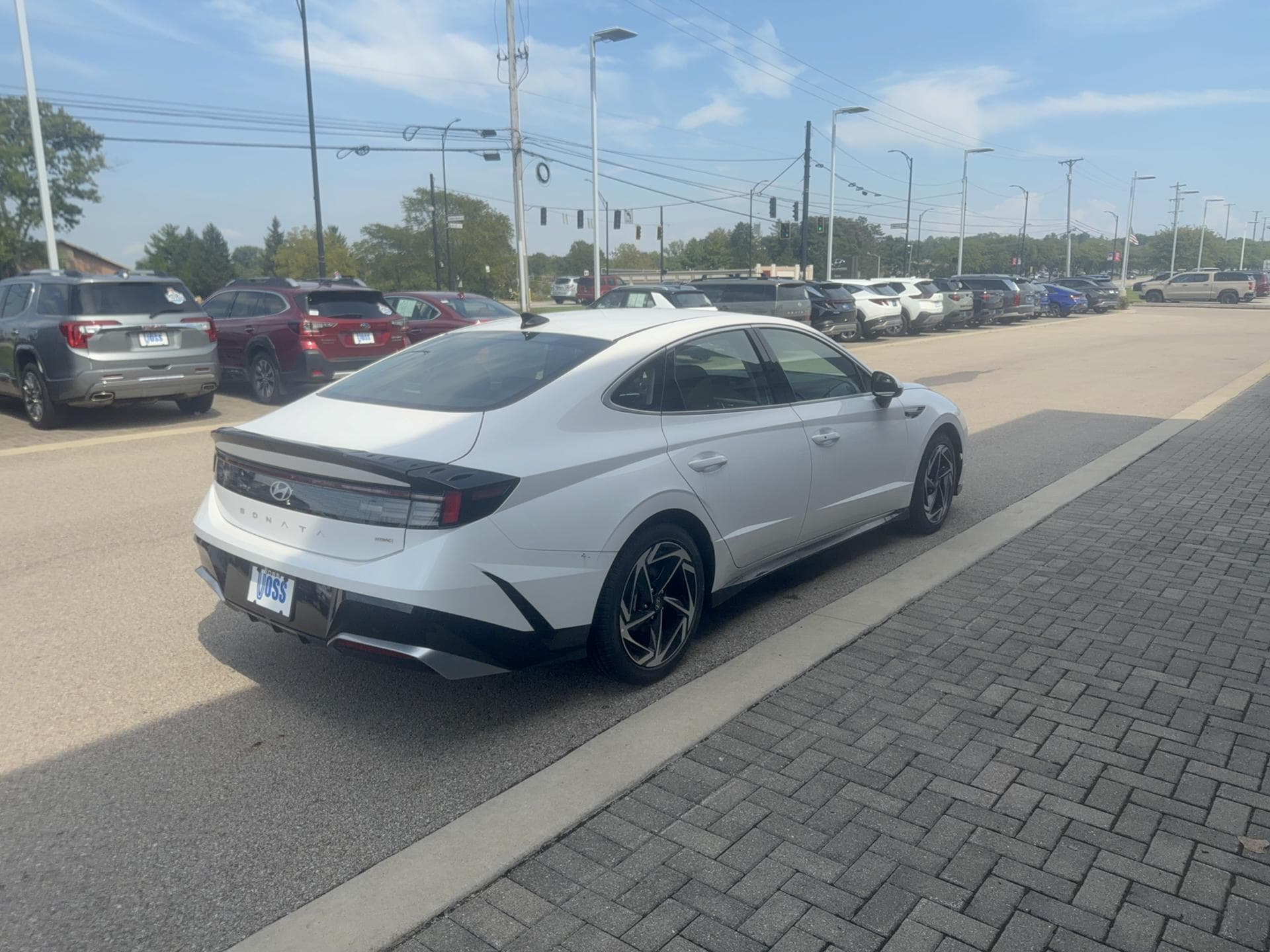2026 Hyundai Sonata SEL Sport, photo 7 of 12