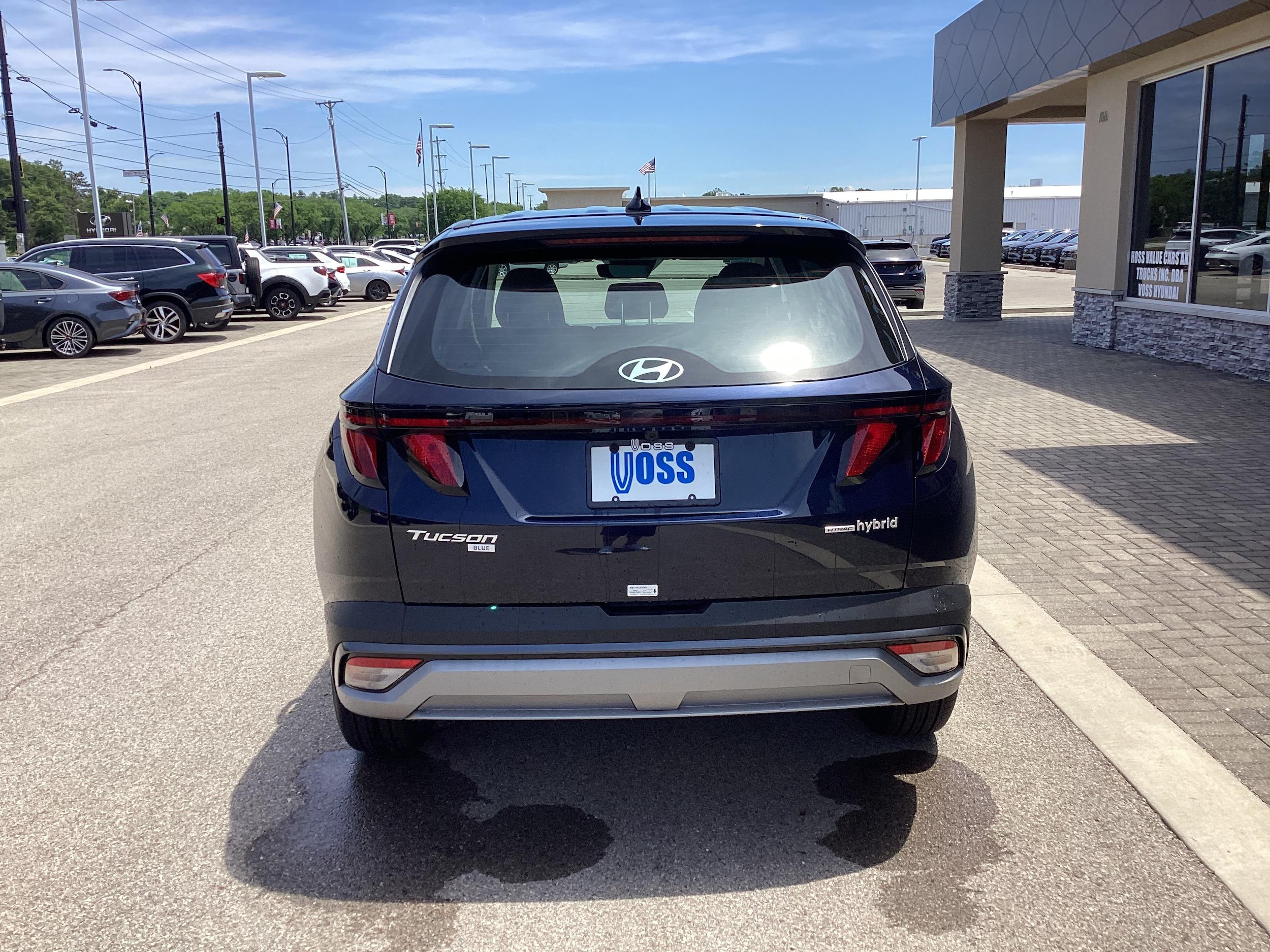 2026 Hyundai Tucson Hybrid Blue, photo 10 of 12