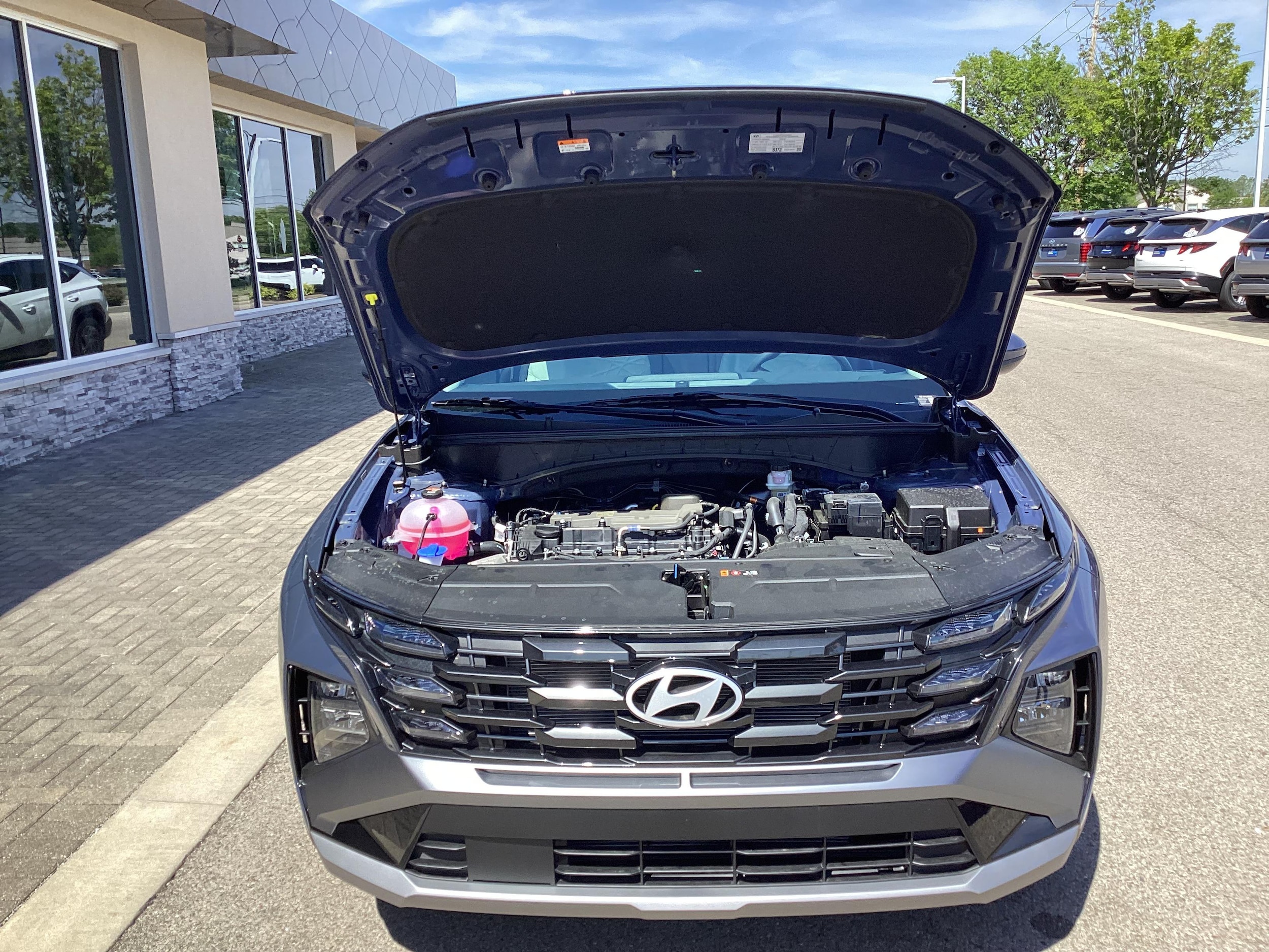 2026 Hyundai Tucson Hybrid Blue, photo 10 of 12