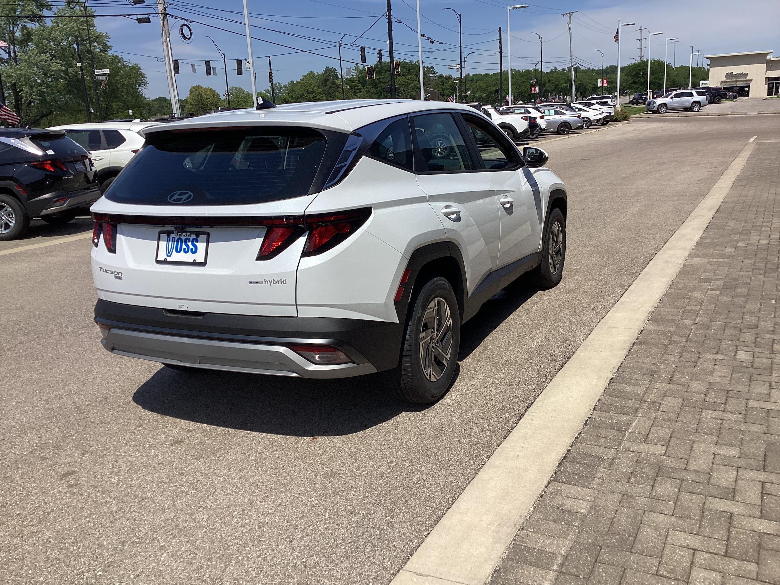 2026 Hyundai Tucson Hybrid Blue, photo 9 of 12