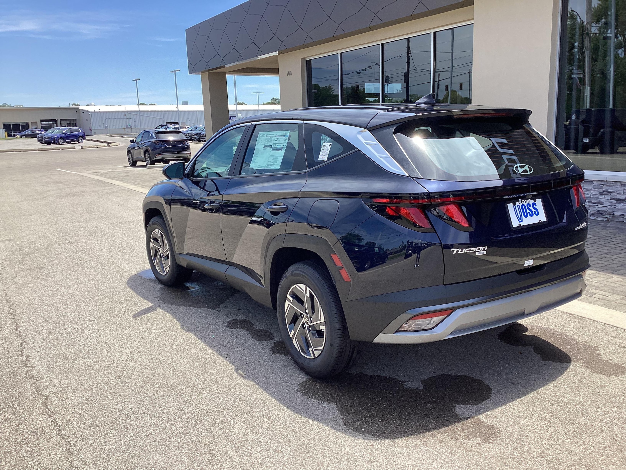 2026 Hyundai Tucson Hybrid Blue, photo 9 of 12