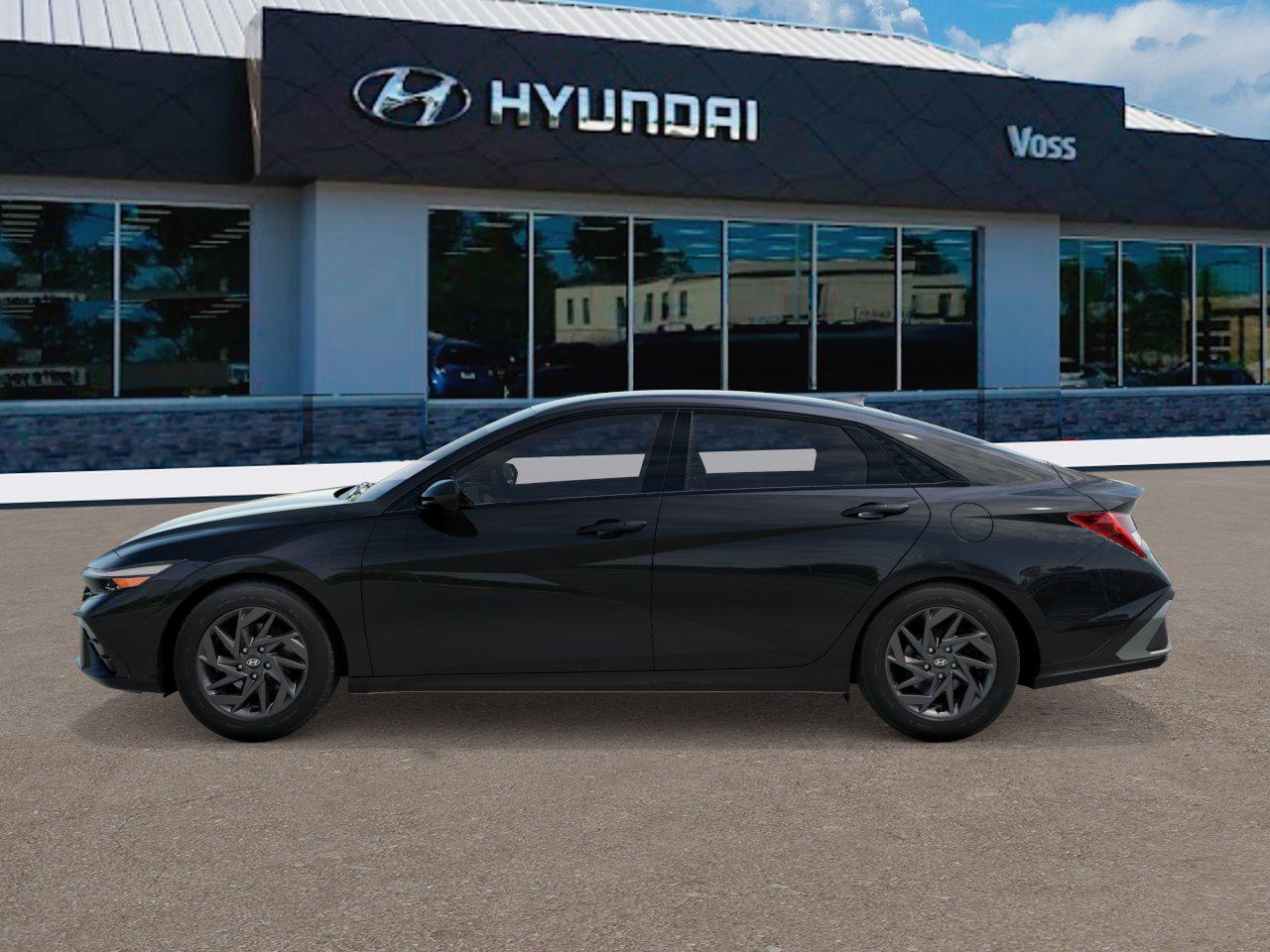 2026 Hyundai Elantra Hybrid Blue, photo 2 of 12