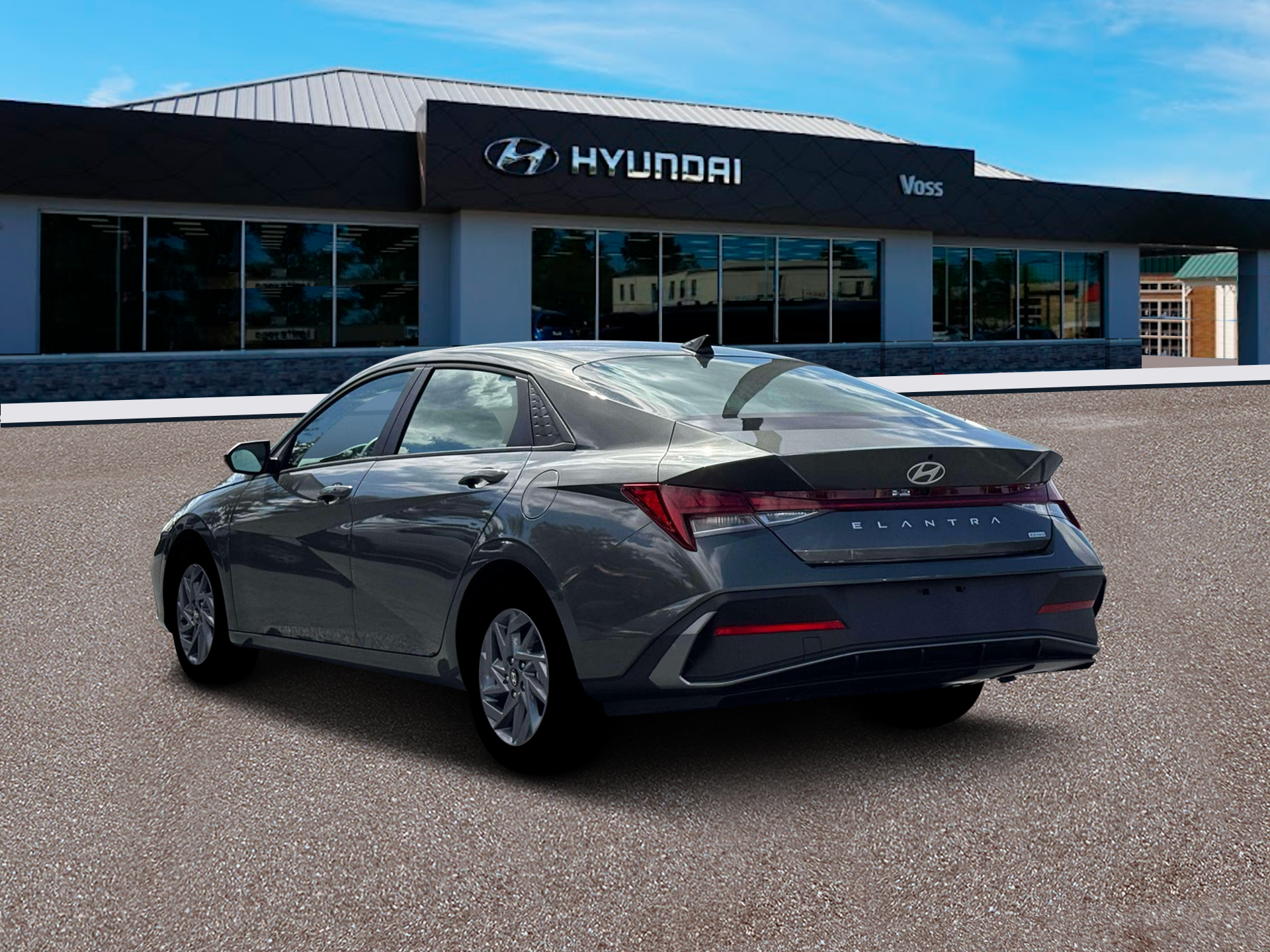 2026 Hyundai Elantra Hybrid Blue, photo 5 of 12