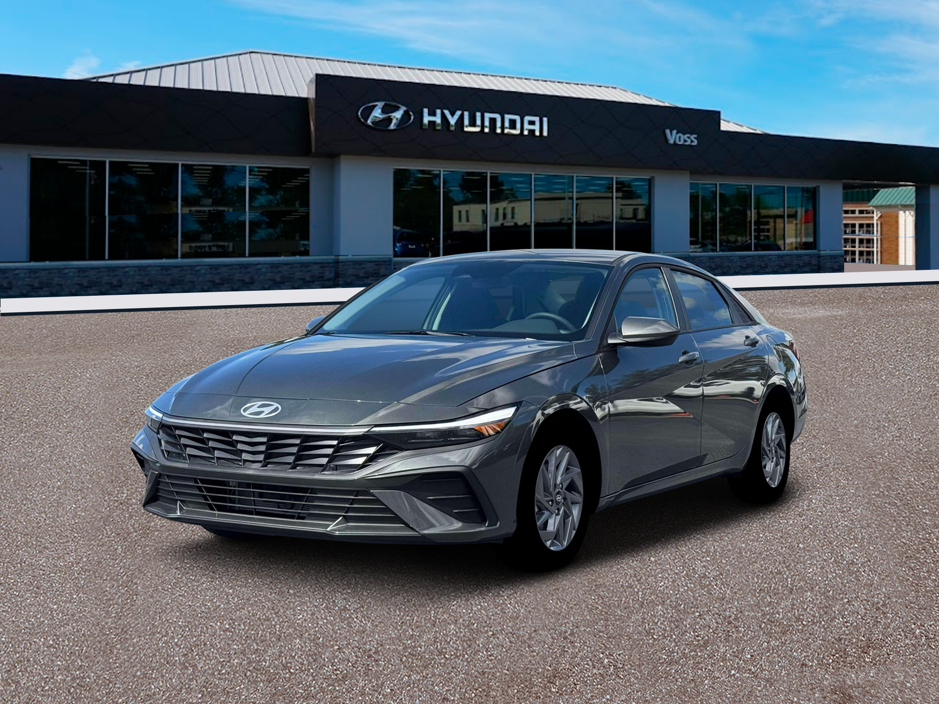 2026 Hyundai Elantra Hybrid Blue, photo 4 of 12