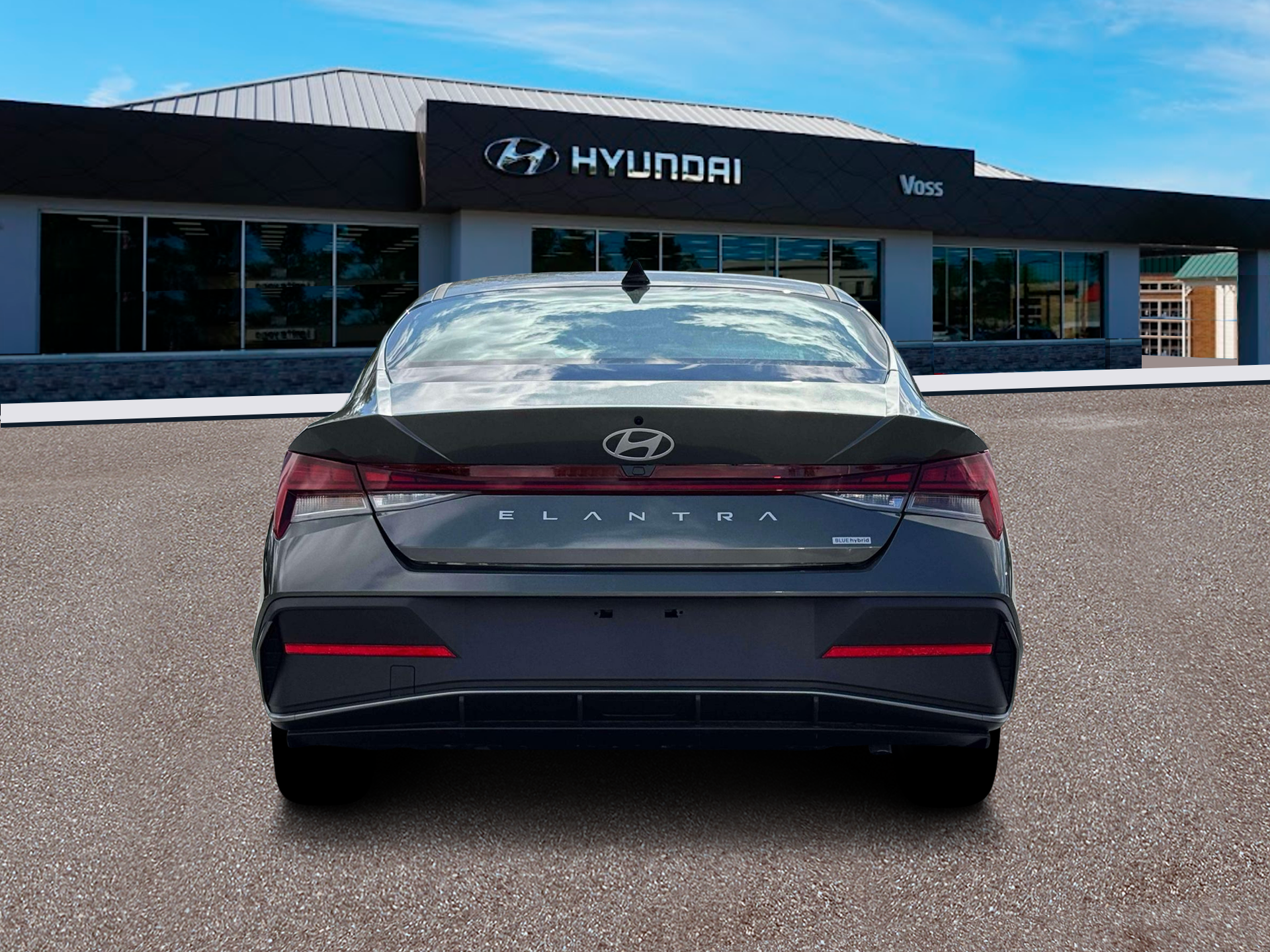 2026 Hyundai Elantra Hybrid Blue, photo 6 of 12