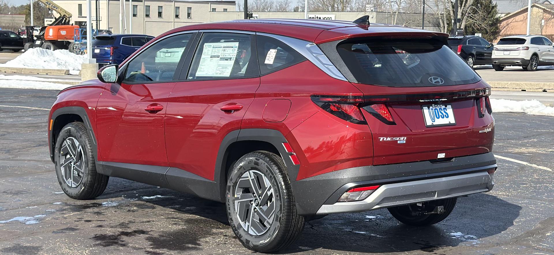 2026 Hyundai Tucson Hybrid Blue, photo 5 of 12