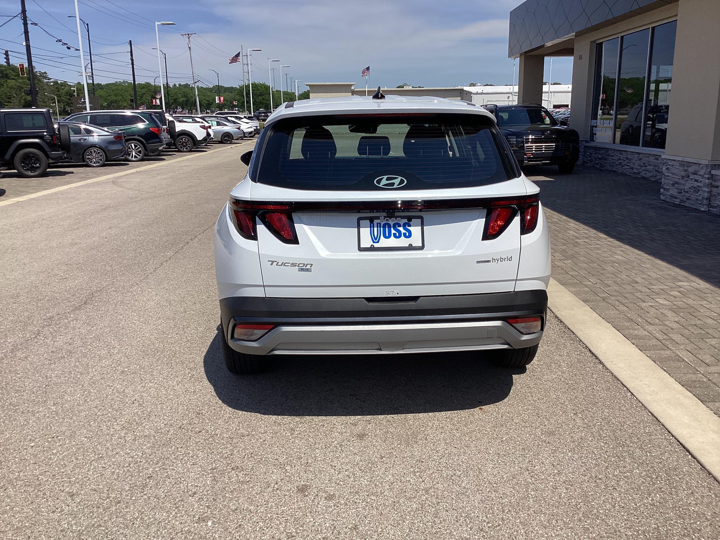 2026 Hyundai Tucson Hybrid Blue, photo 10 of 12