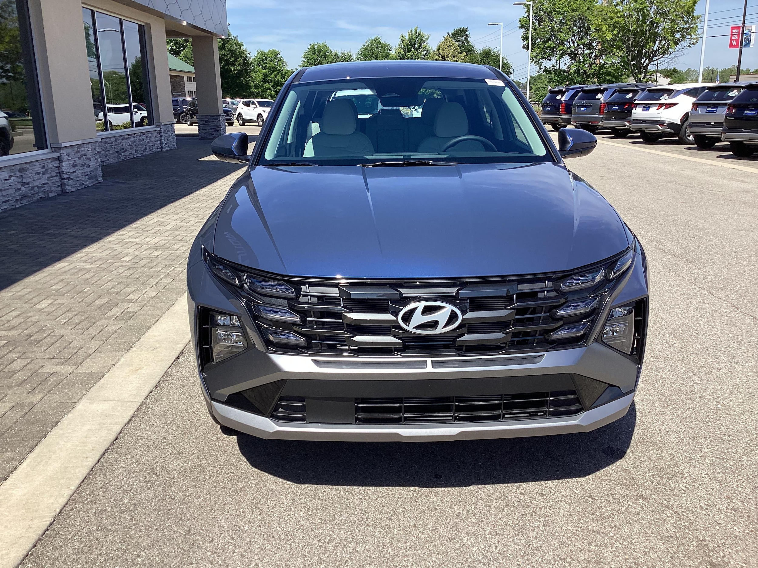 2026 Hyundai Tucson Hybrid Blue, photo 11 of 12
