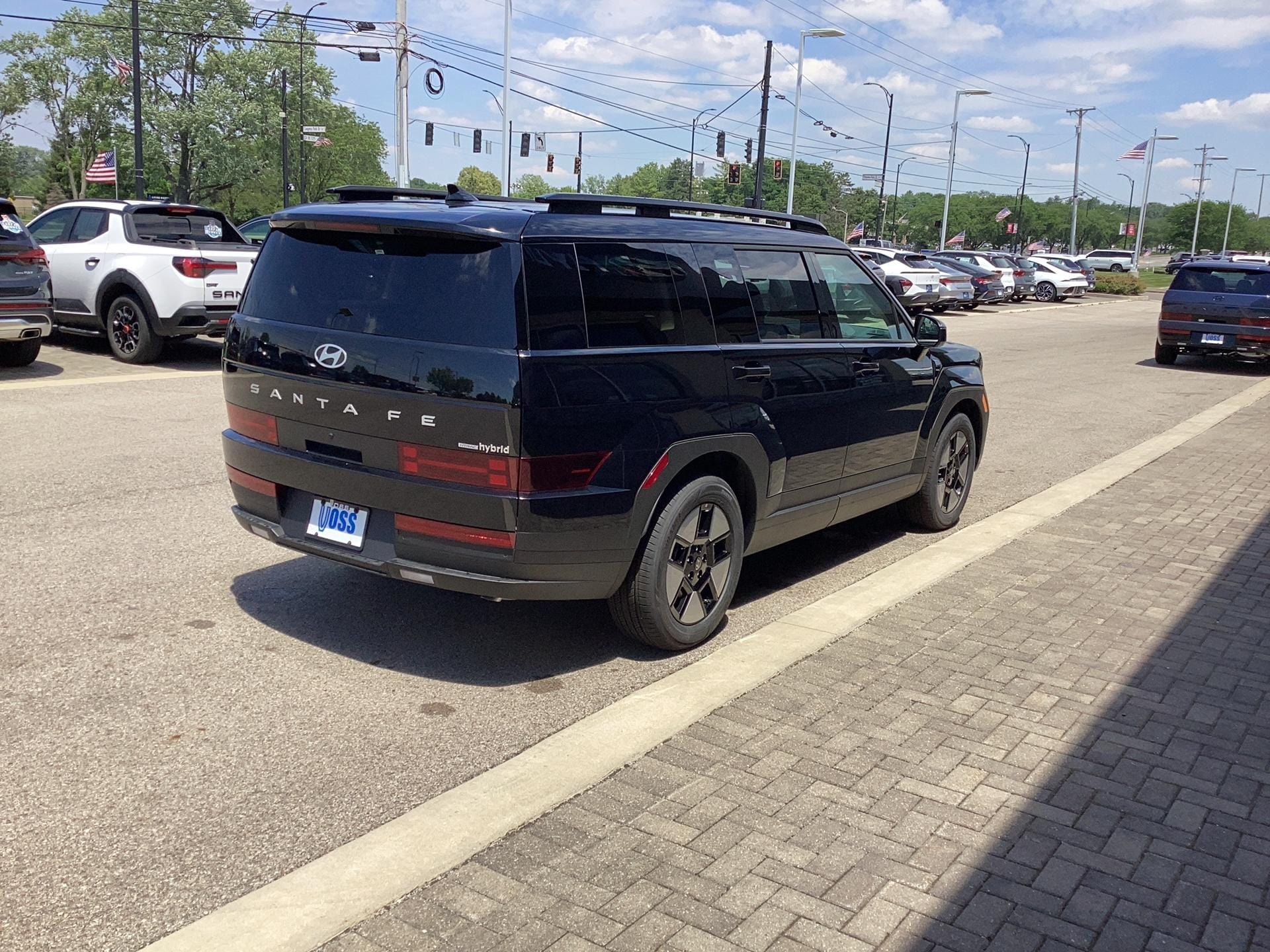 2026 Hyundai Santa Fe Hybrid SEL, photo 7 of 12