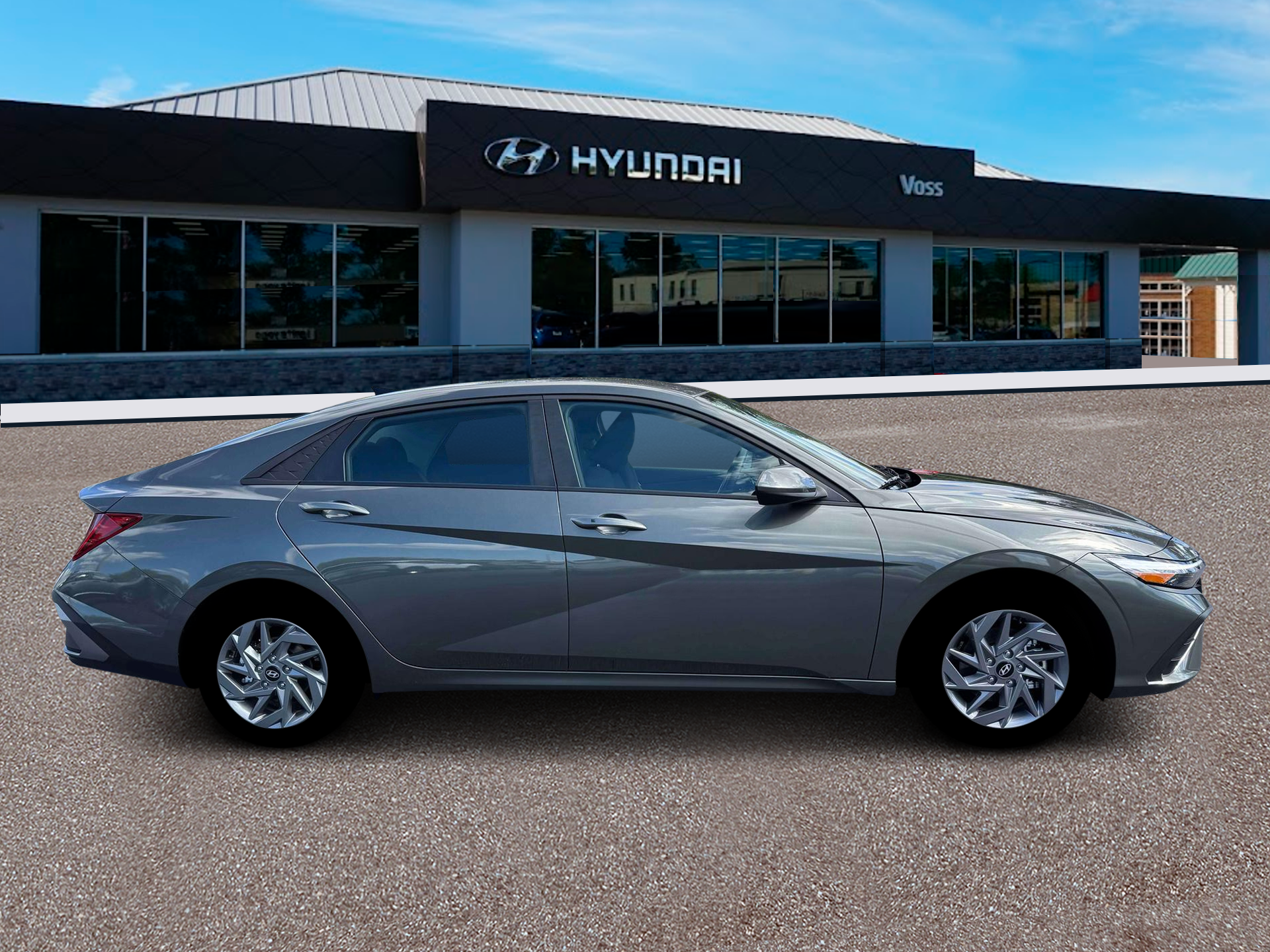 2026 Hyundai Elantra Hybrid Blue, photo 9 of 12