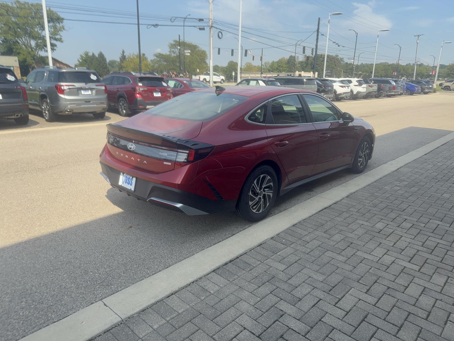 2026 Hyundai Sonata Hybrid Blue, photo 6 of 12