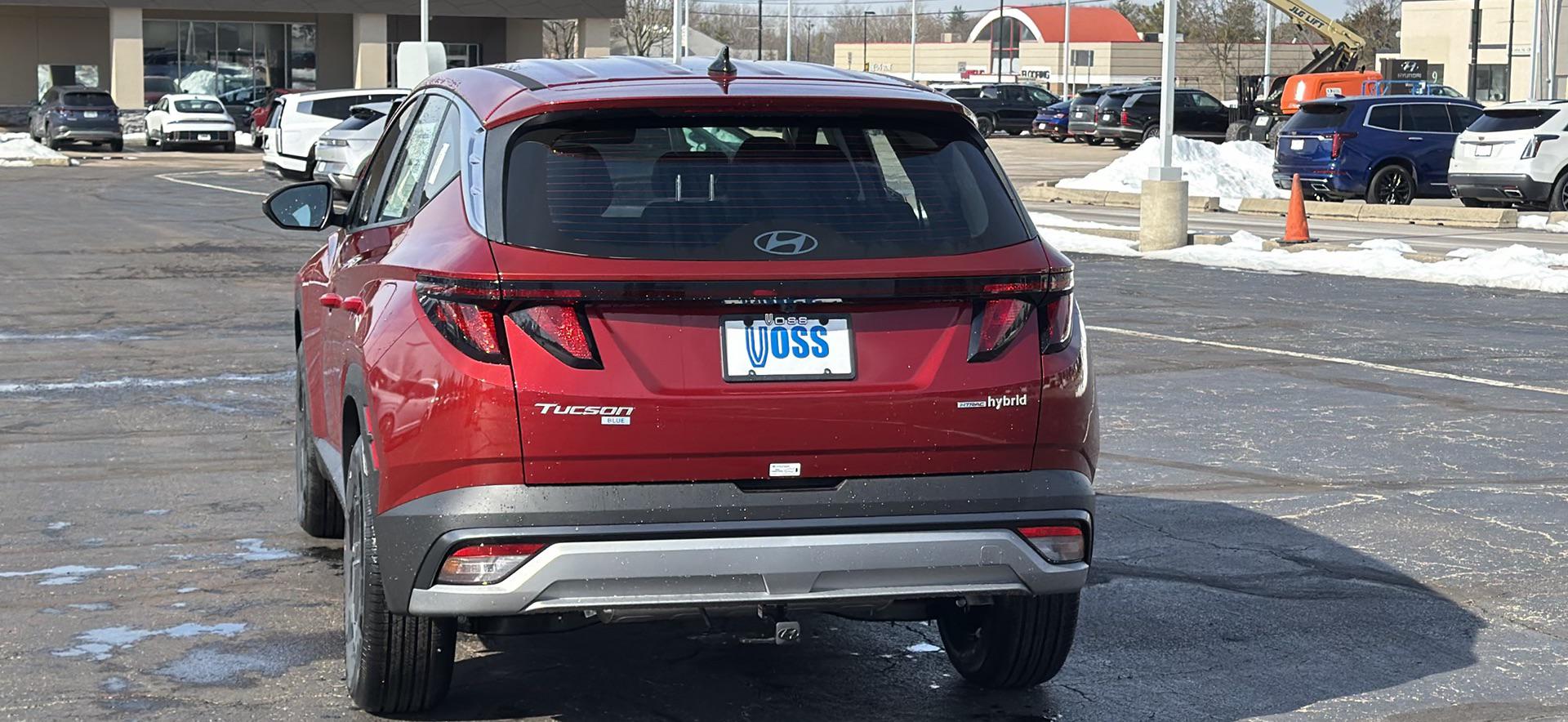 2026 Hyundai Tucson Hybrid Blue, photo 6 of 12