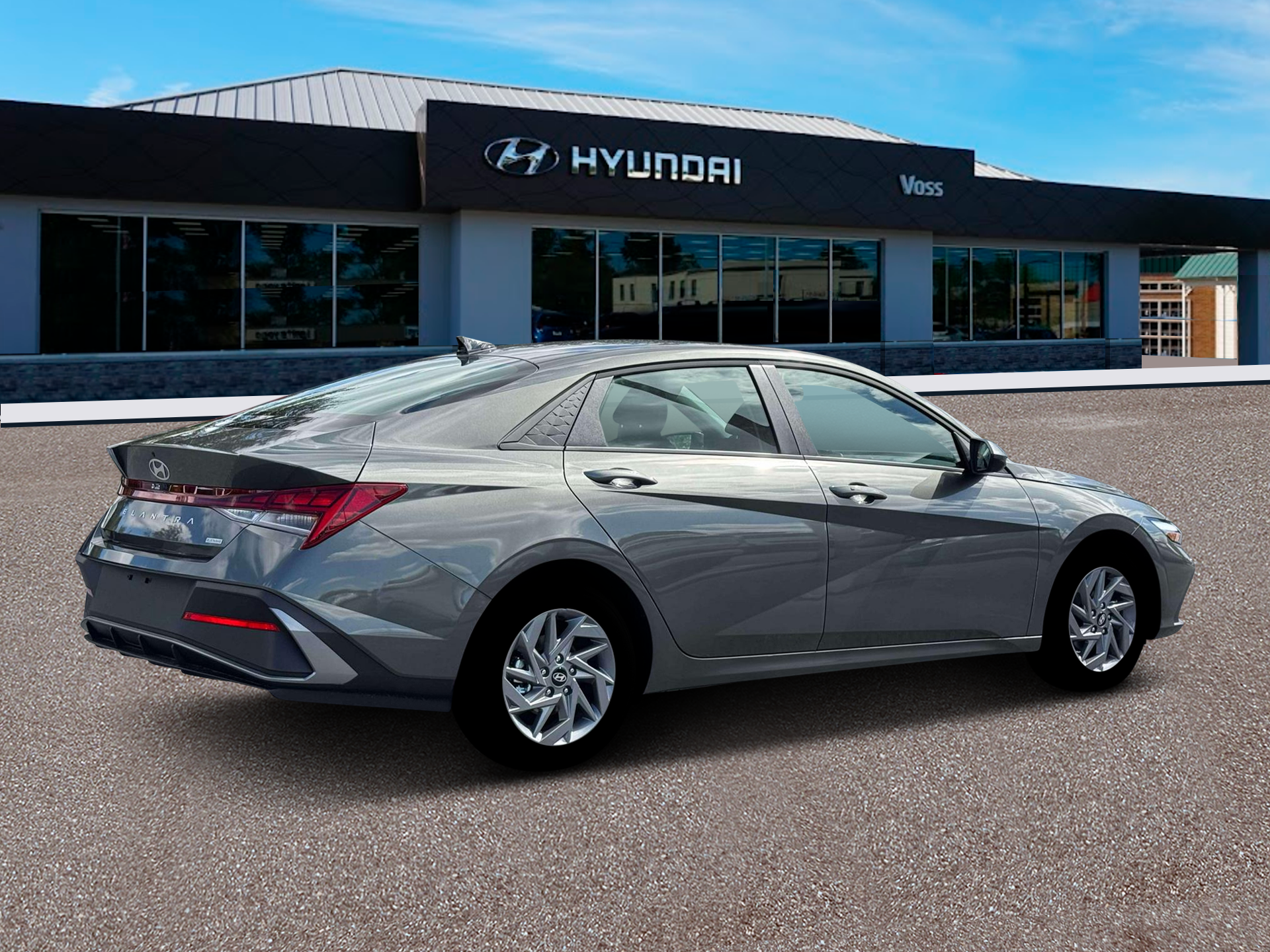 2026 Hyundai Elantra Hybrid Blue, photo 8 of 12