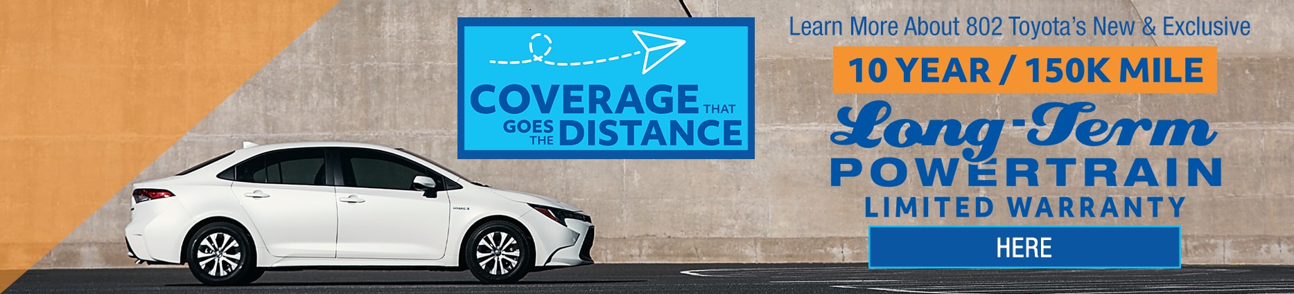 802 Toyota Exclusive Long-Term Warranty