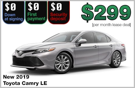 Lease A New 2024 Toyota Camry Le With 0 Down For Just 299 Month 36 Months