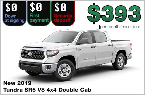 Zero Down Toyota Lease Deals | 802 Toyota of Vermont