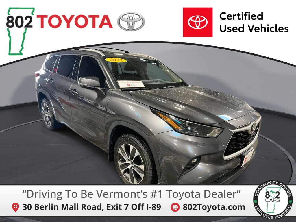 Certified 2022 Toyota Highlander XLE SUV