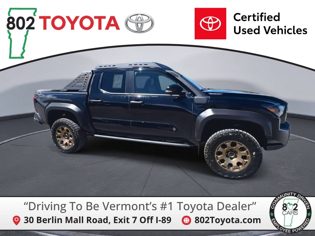 Certified 2024 Toyota Tacoma i-FORCE MAX Trailhunter Truck Double Cab