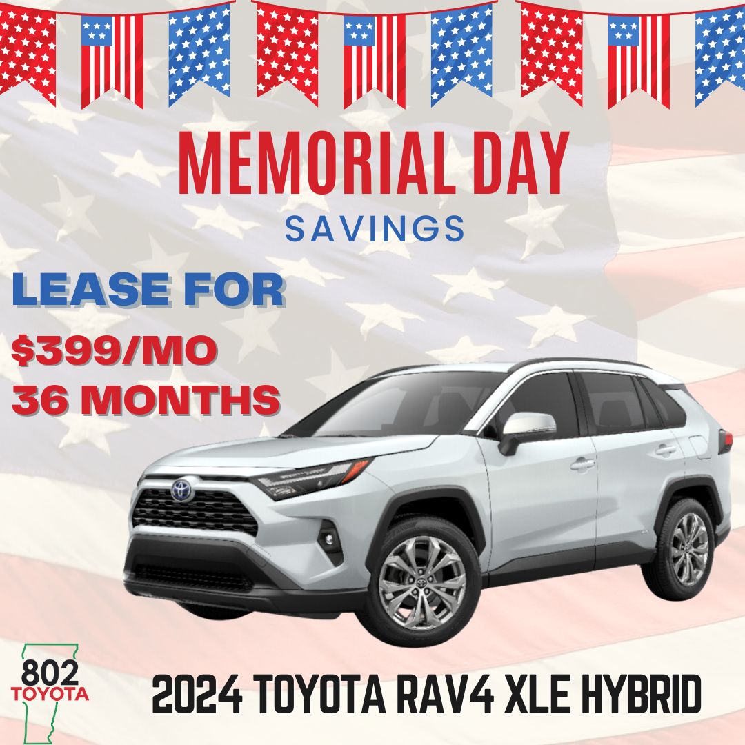 Toyota Deals, Specials Offers and Coupons | 802 Toyota of Vermont