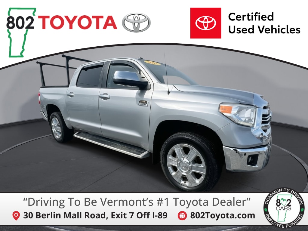 Certified 2017 Toyota Tundra 1794 5.7L V8 Truck CrewMax