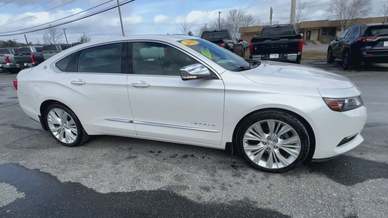 Used 2017 Chevrolet Impala Premier with VIN 2G1145S38H9127683 for sale in Berlin, VT