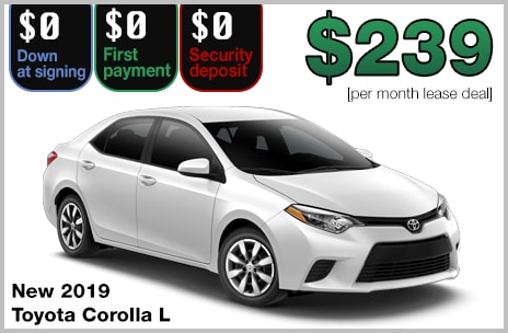 Zero Down Toyota Lease Deals 802 Toyota Of Vermont
