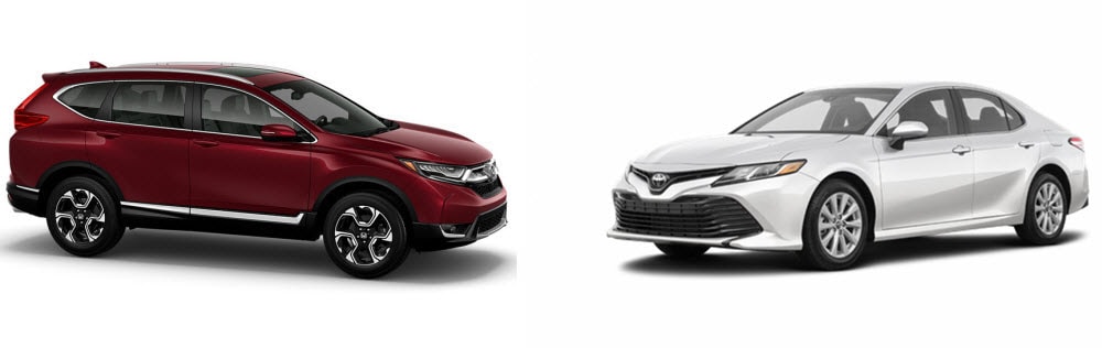 Honda CR-V versus Toyota Camry